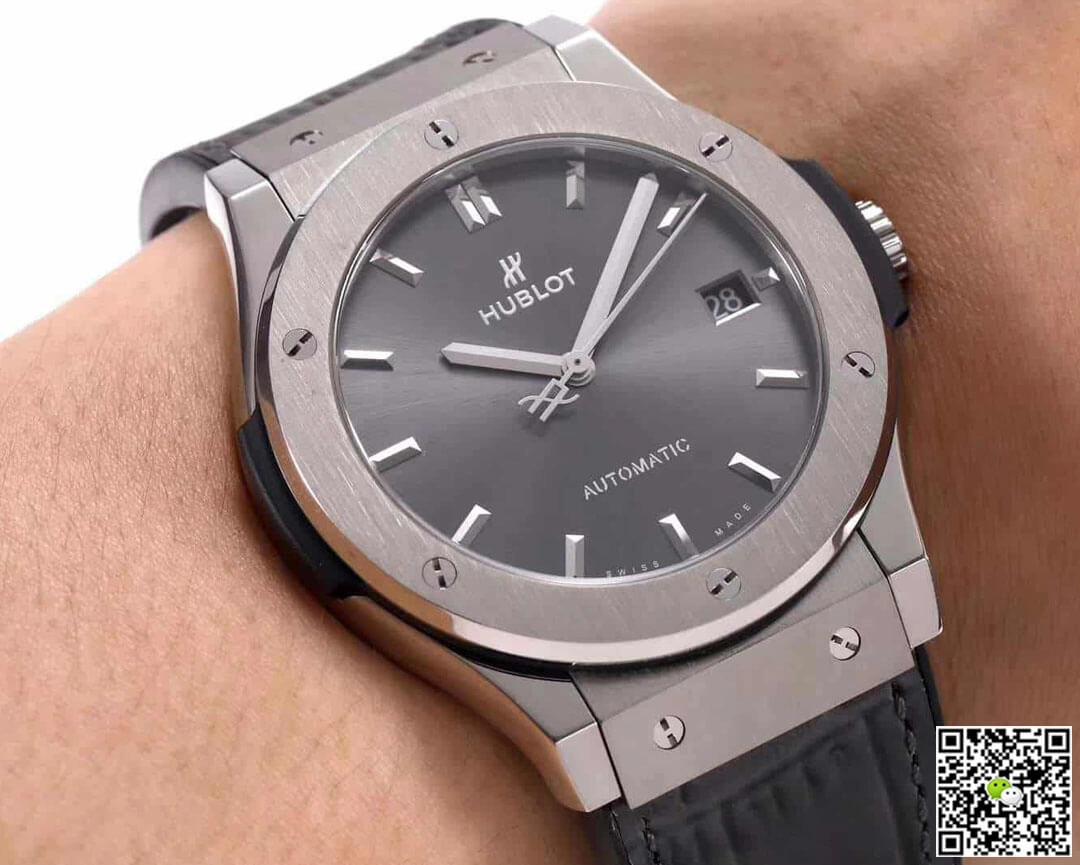 Hublot Classic Fusion 511.NX.7071.LR WWF Factory 1:1 Best Edition Replica Watch Gray Dial